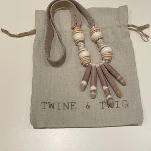 Twine and Twig Sea Urchin necklace